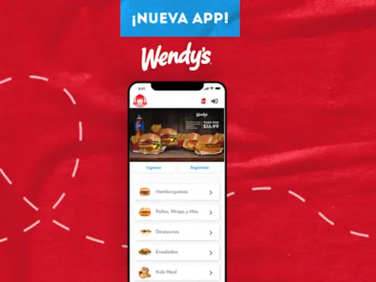 Wendy's El Salvador android App screenshot 3